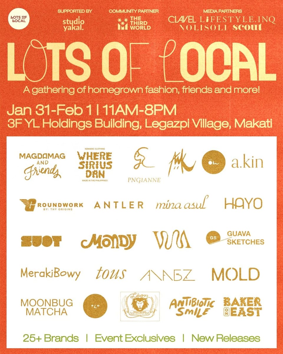 lots of local weekend market
